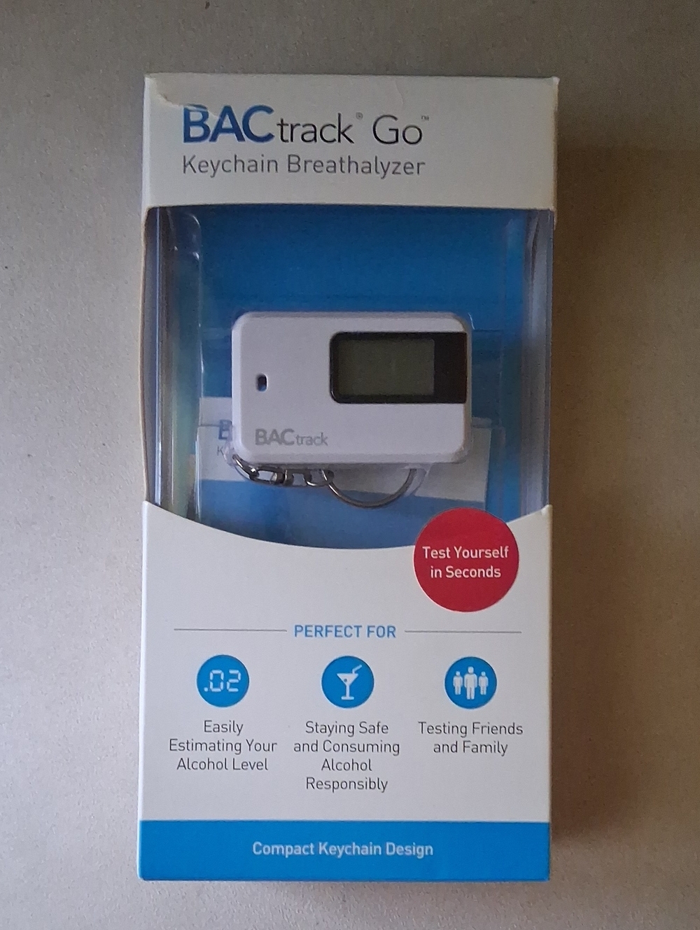 BACtrack Go Keychain Breathalyzer